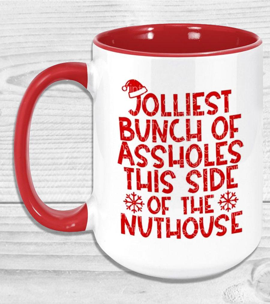 Jolliest Bunch Of A**holes Mug Coffee