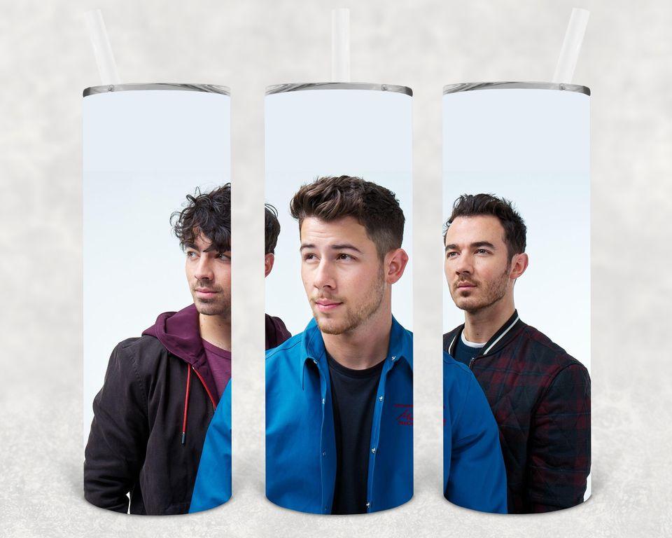 Jonas Brothers 20 Oz Skinny Tumbler