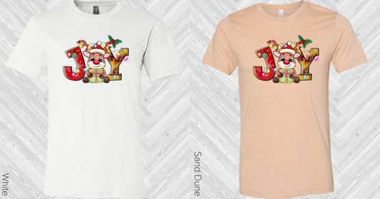 Joy Reindeer Graphic Tee Graphic Tee