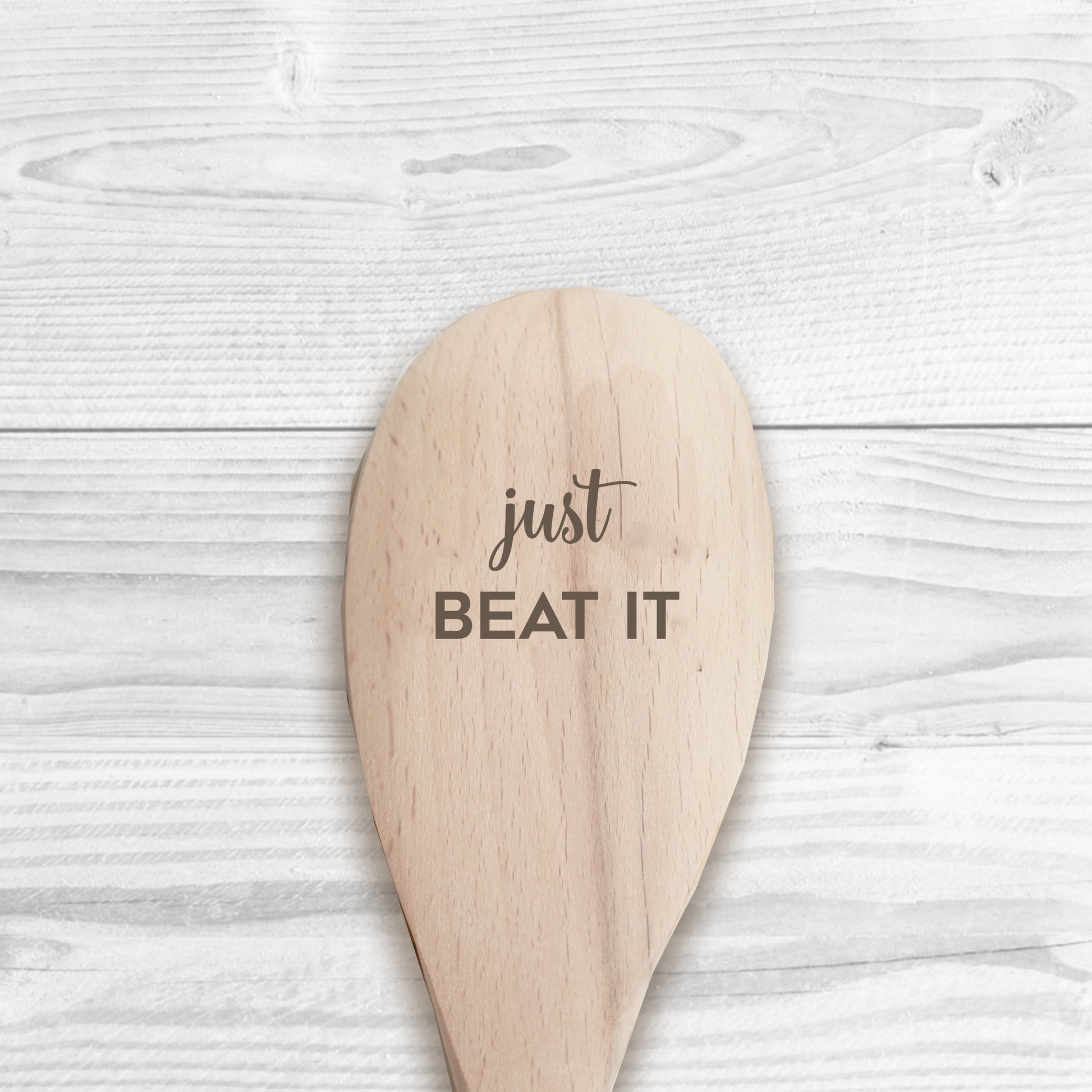 Just Beat It Wooden Spoon