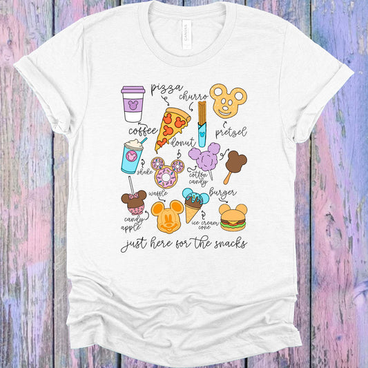 Just Here For The Snacks Graphic Tee Graphic Tee