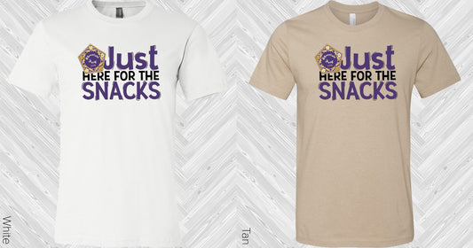 Just Here For The Snacks Graphic Tee Graphic Tee