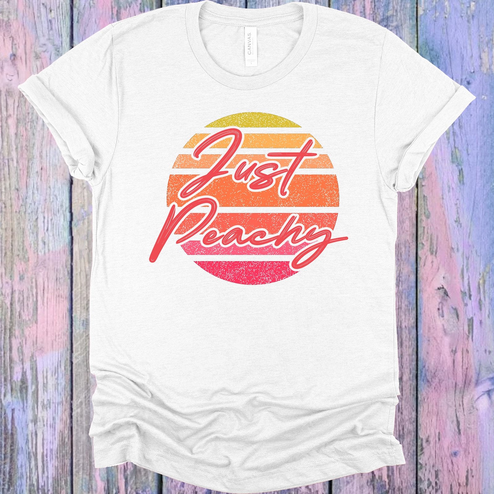Just Peachy Graphic Tee Graphic Tee