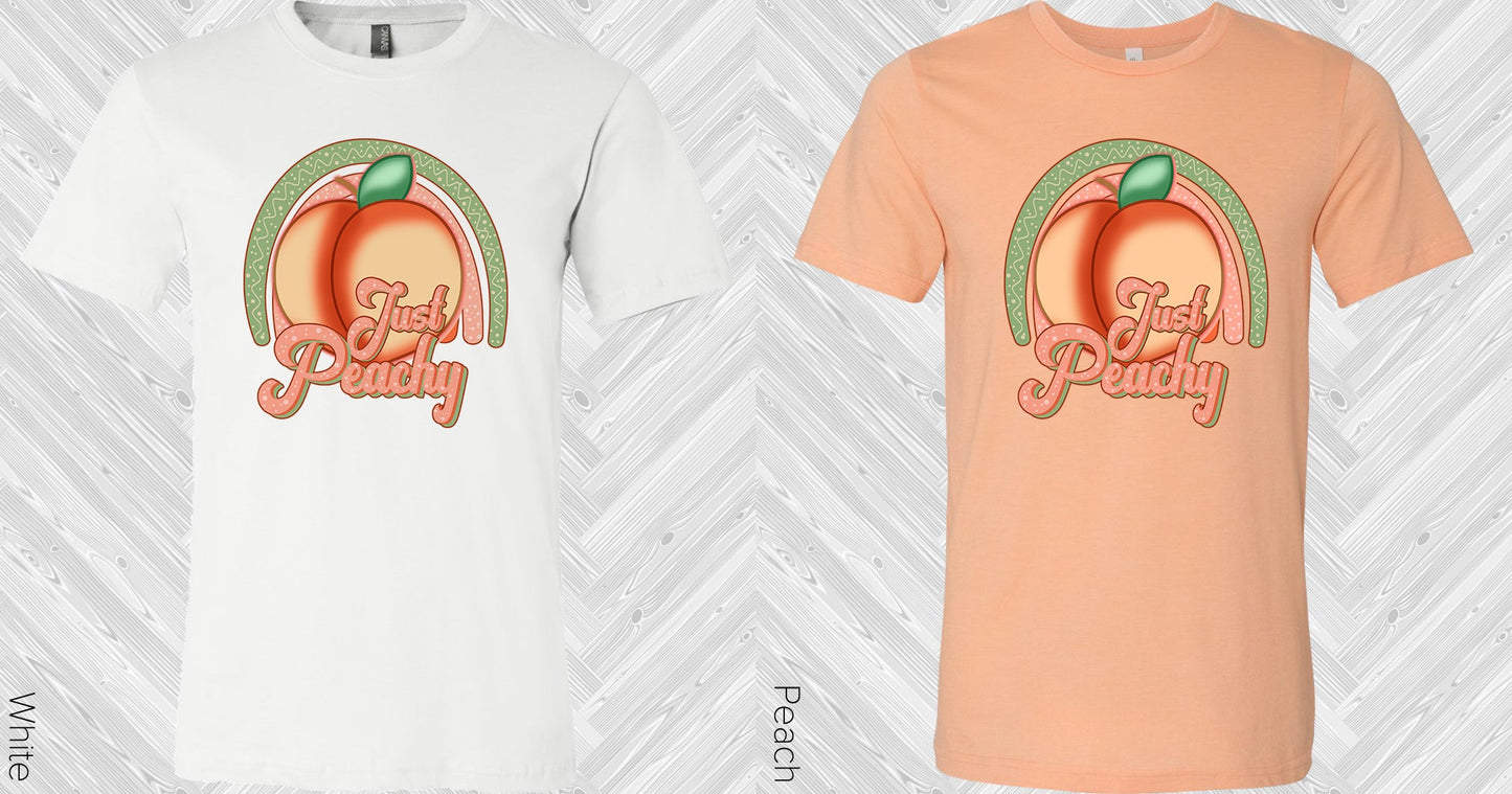 Just Peachy Graphic Tee Graphic Tee