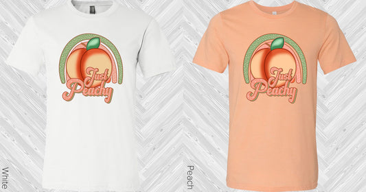 Just Peachy Graphic Tee Graphic Tee
