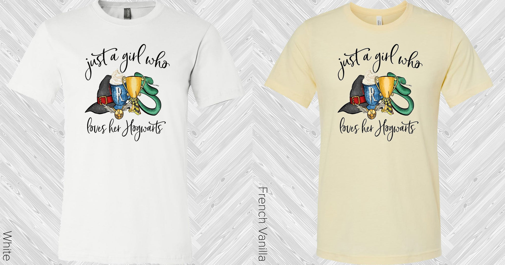 Harry Potter: Just A Girl Who Loves Her Hogwarts Graphic Tee Graphic Tee