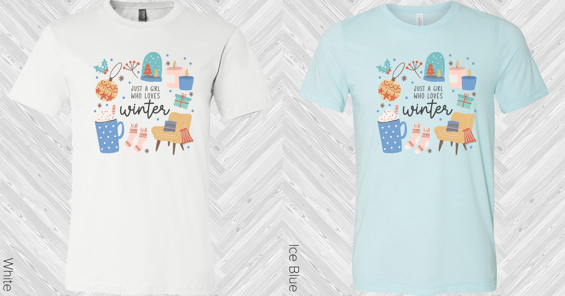 Just A Girl Who Loves Winter Graphic Tee Graphic Tee