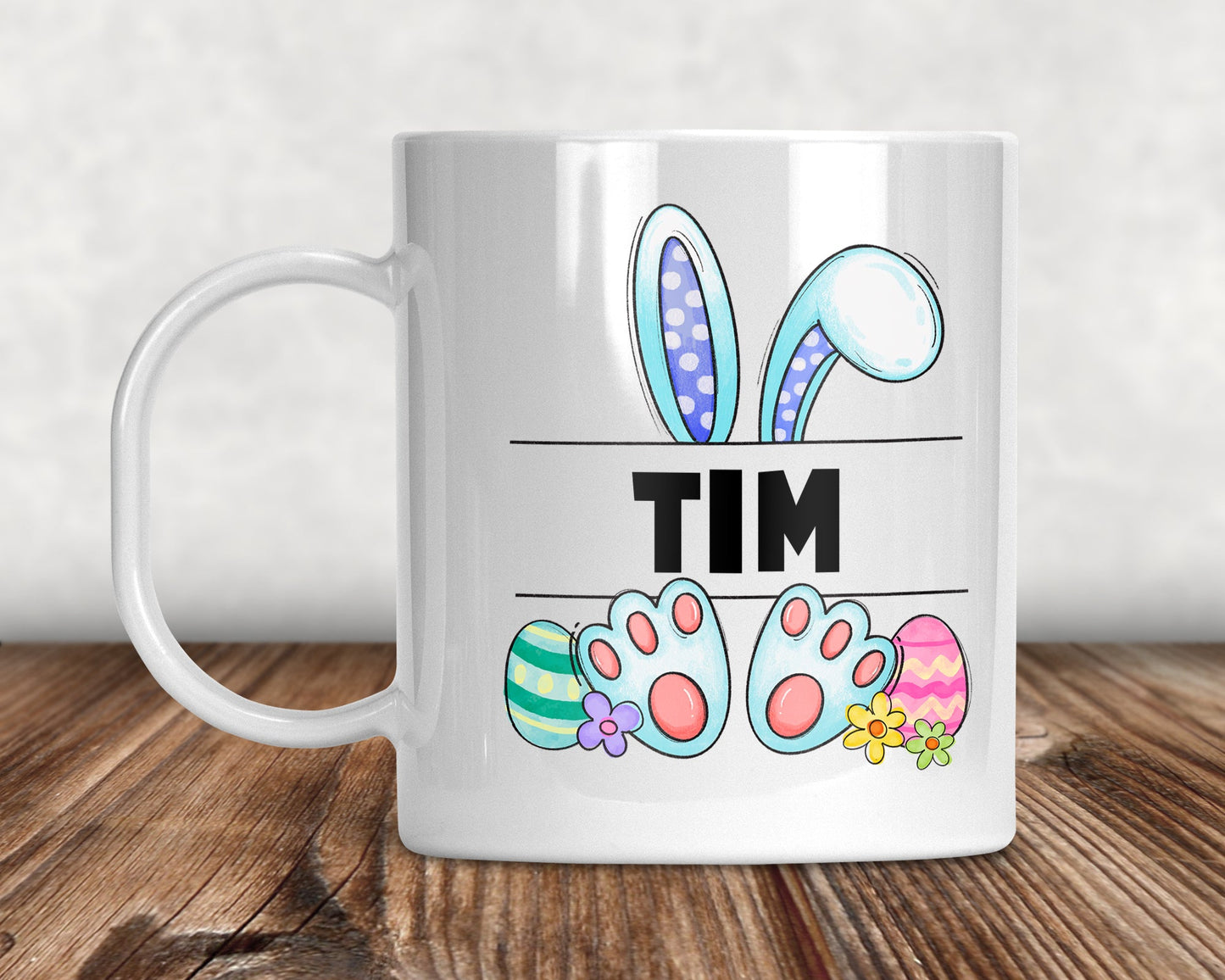 Easter Bunny Boy Customized Mug Coffee