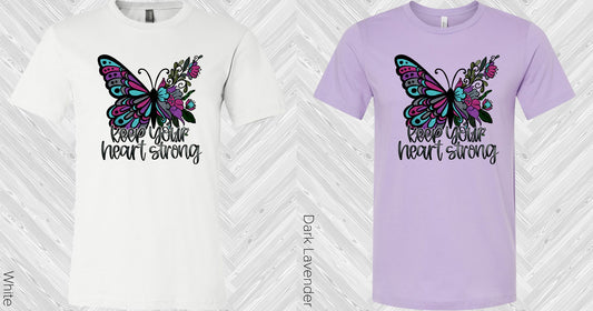 Keep Your Heart Strong Graphic Tee Graphic Tee