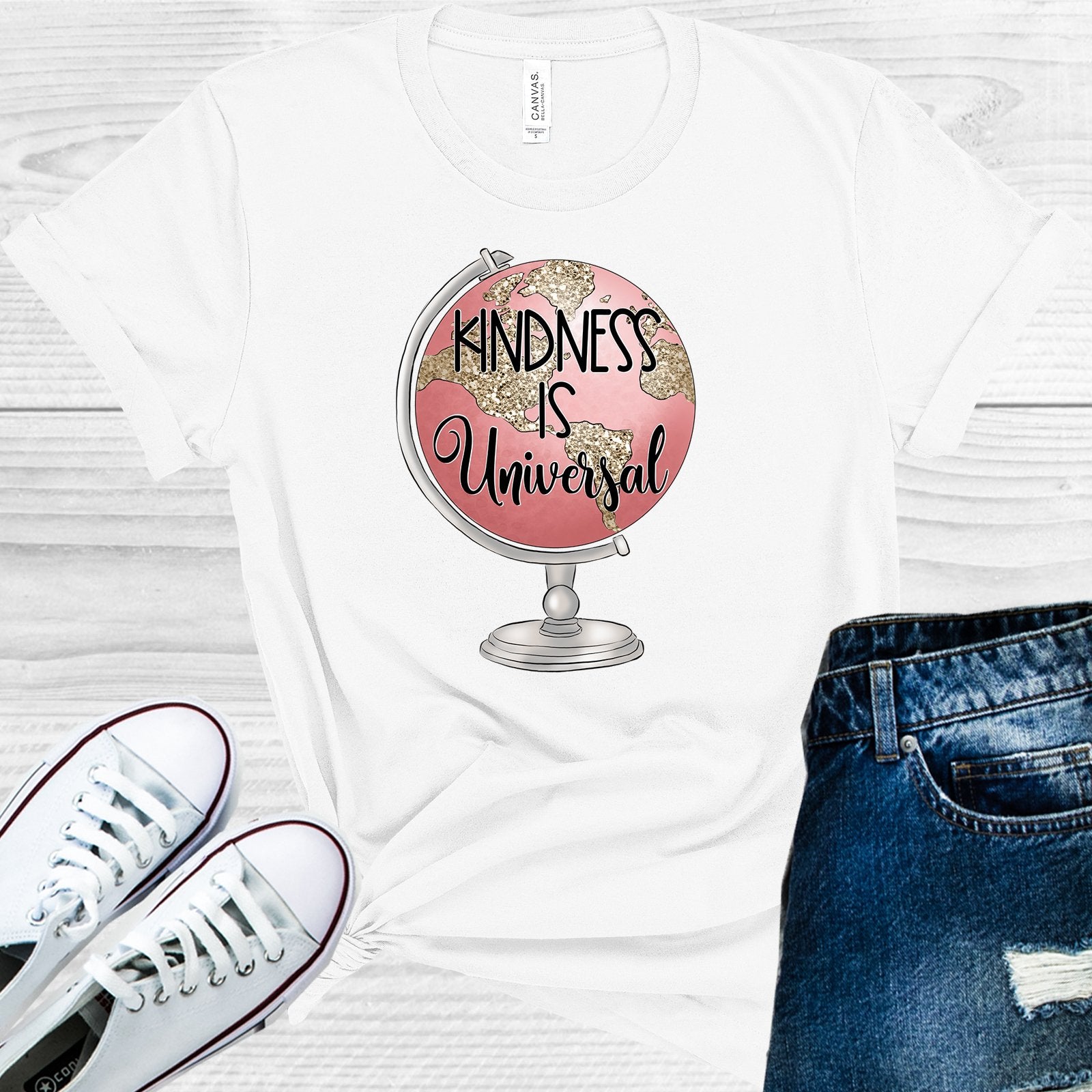 Kindness Is Universal Graphic Tee Graphic Tee