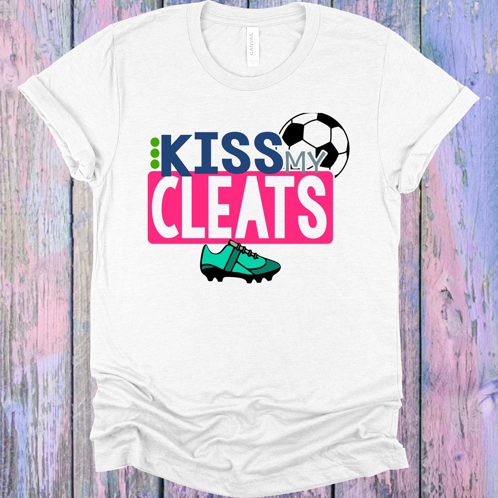 Kiss My Cleats Graphic Tee Graphic Tee