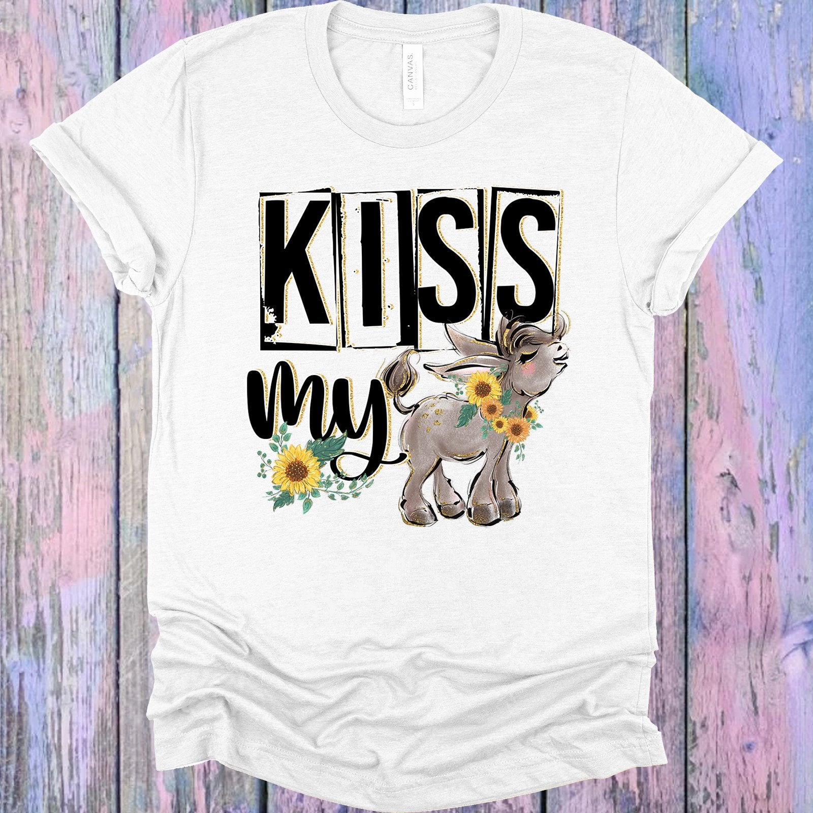 Kiss My Donkey Graphic Tee Graphic Tee