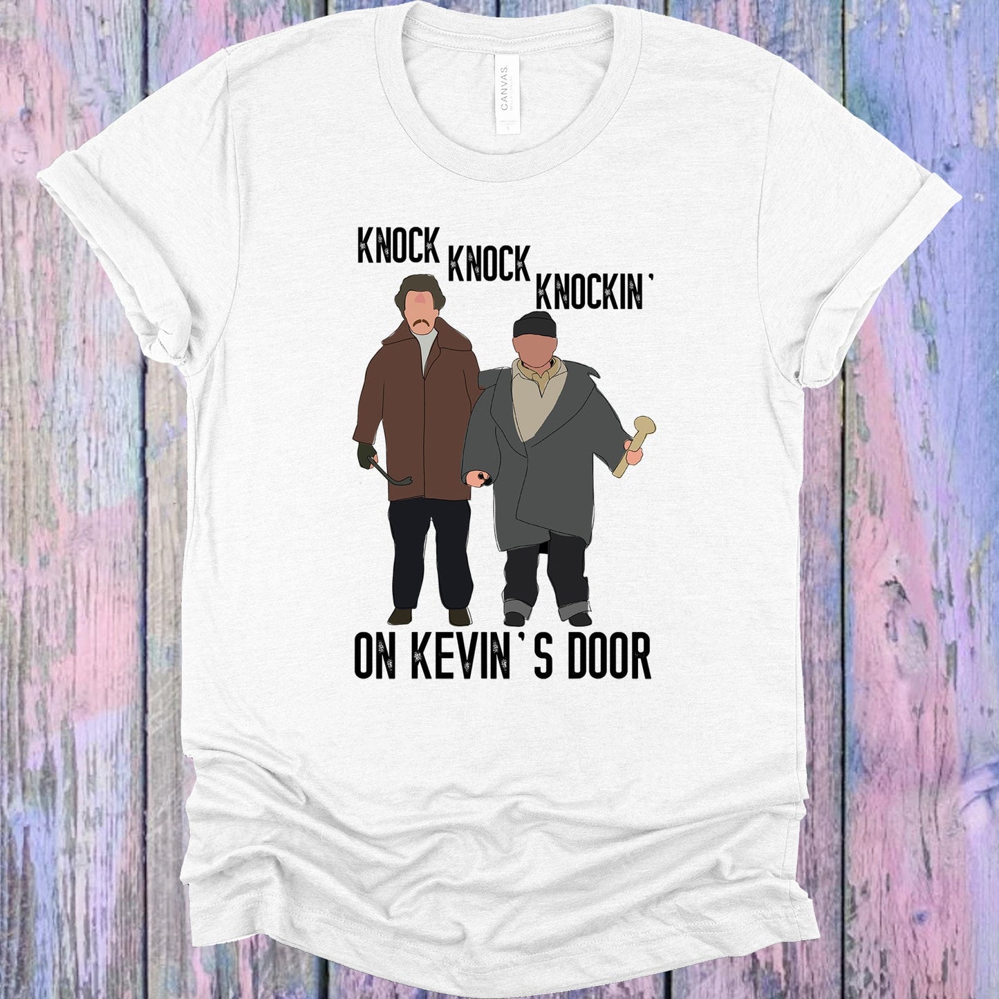 Knock Knockin On Kevins Door Graphic Tee Graphic Tee