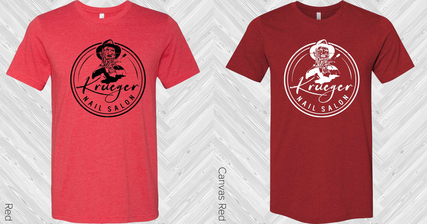 Krueger Nail Salon Graphic Tee Graphic Tee