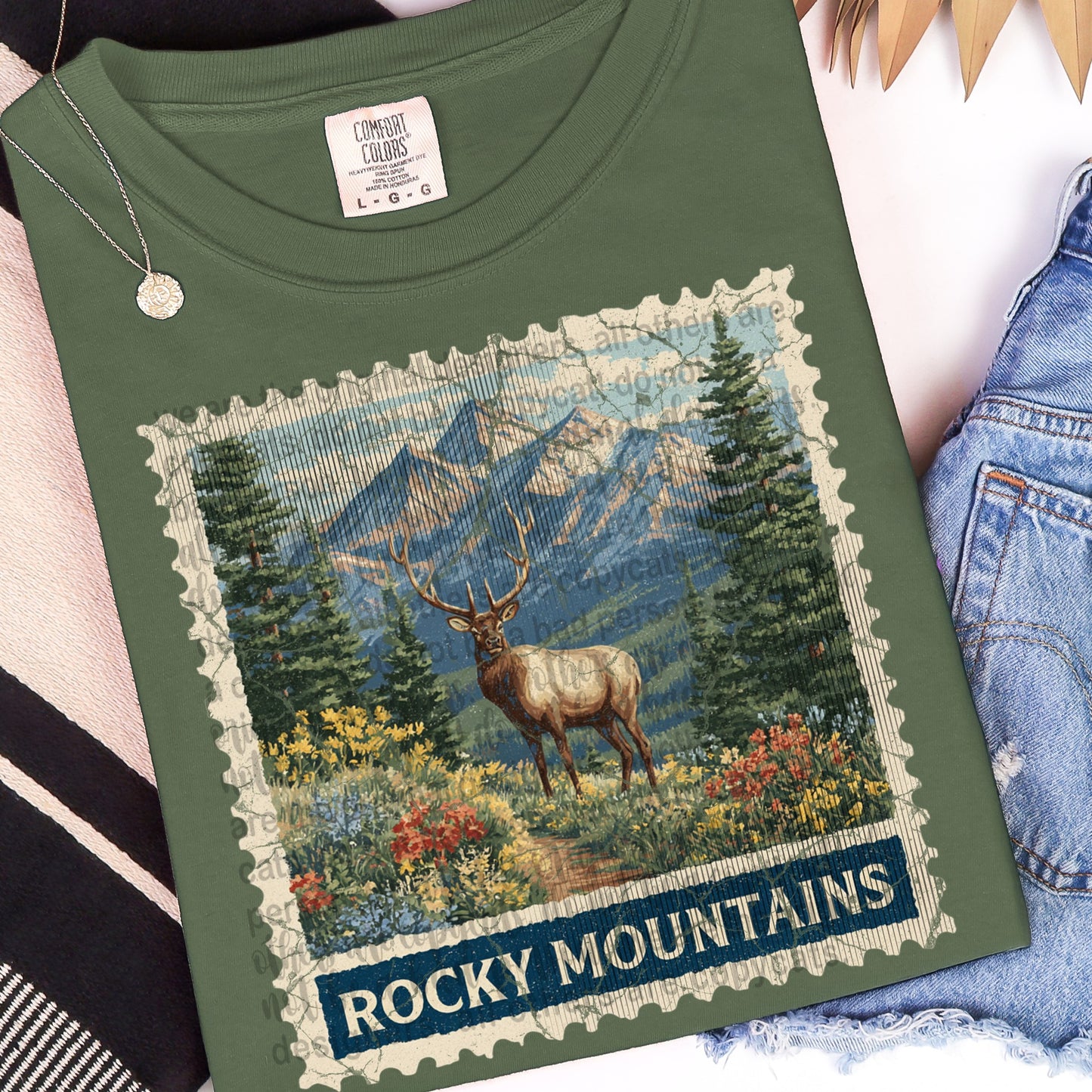 Rocky Mountains Graphic Tee