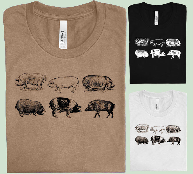 Pigs Graphic Tee