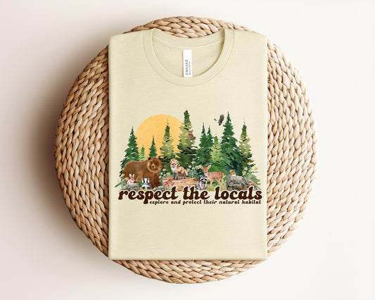 Respect the Locals Graphic Tee