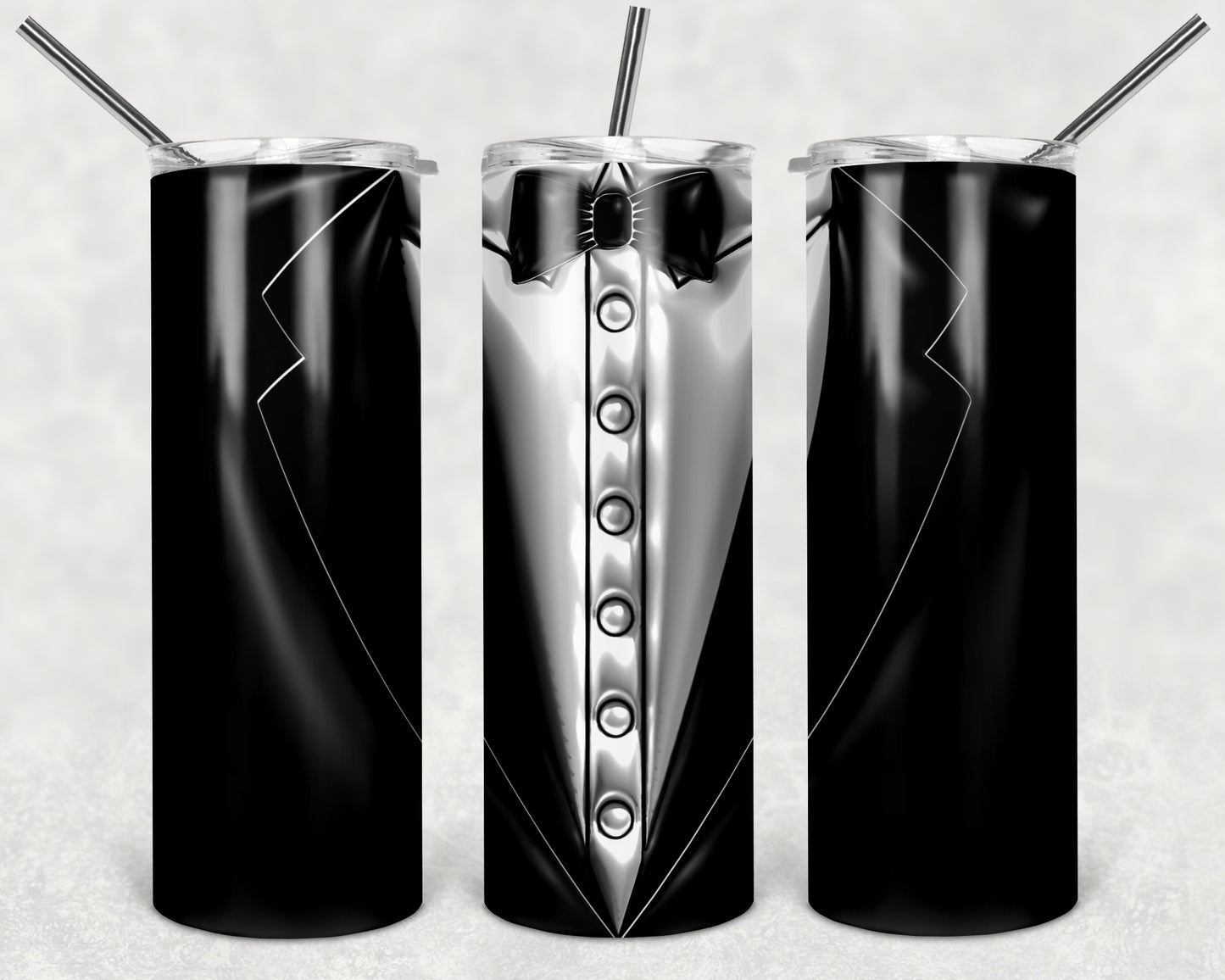 Groom Puffy 20 oz Skinny Tumbler