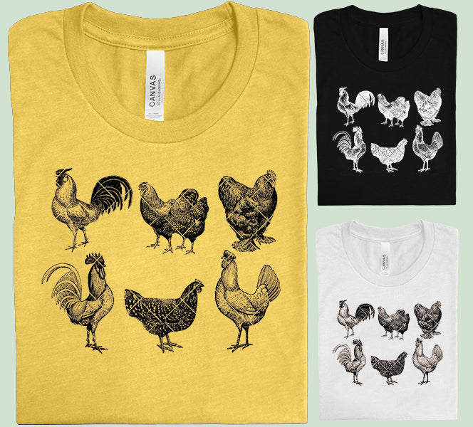 Chickens Graphic Tee