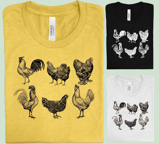 Chickens Graphic Tee