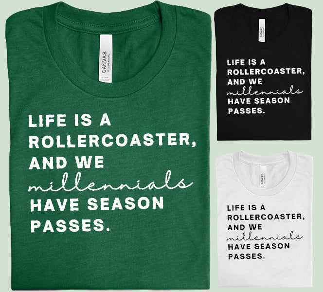 Life is a Rollercoaster Graphic Tee