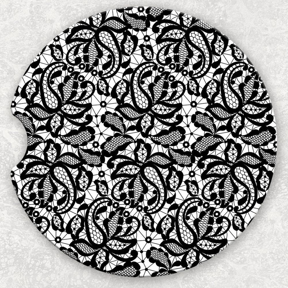 Car Coaster Set - Lace