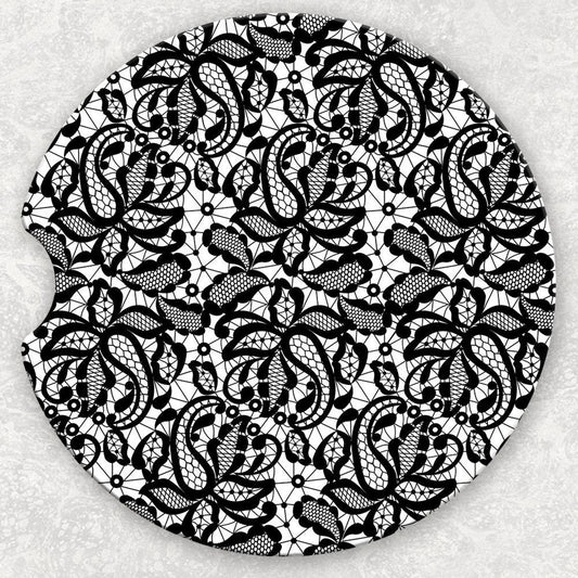 Car Coaster Set - Lace