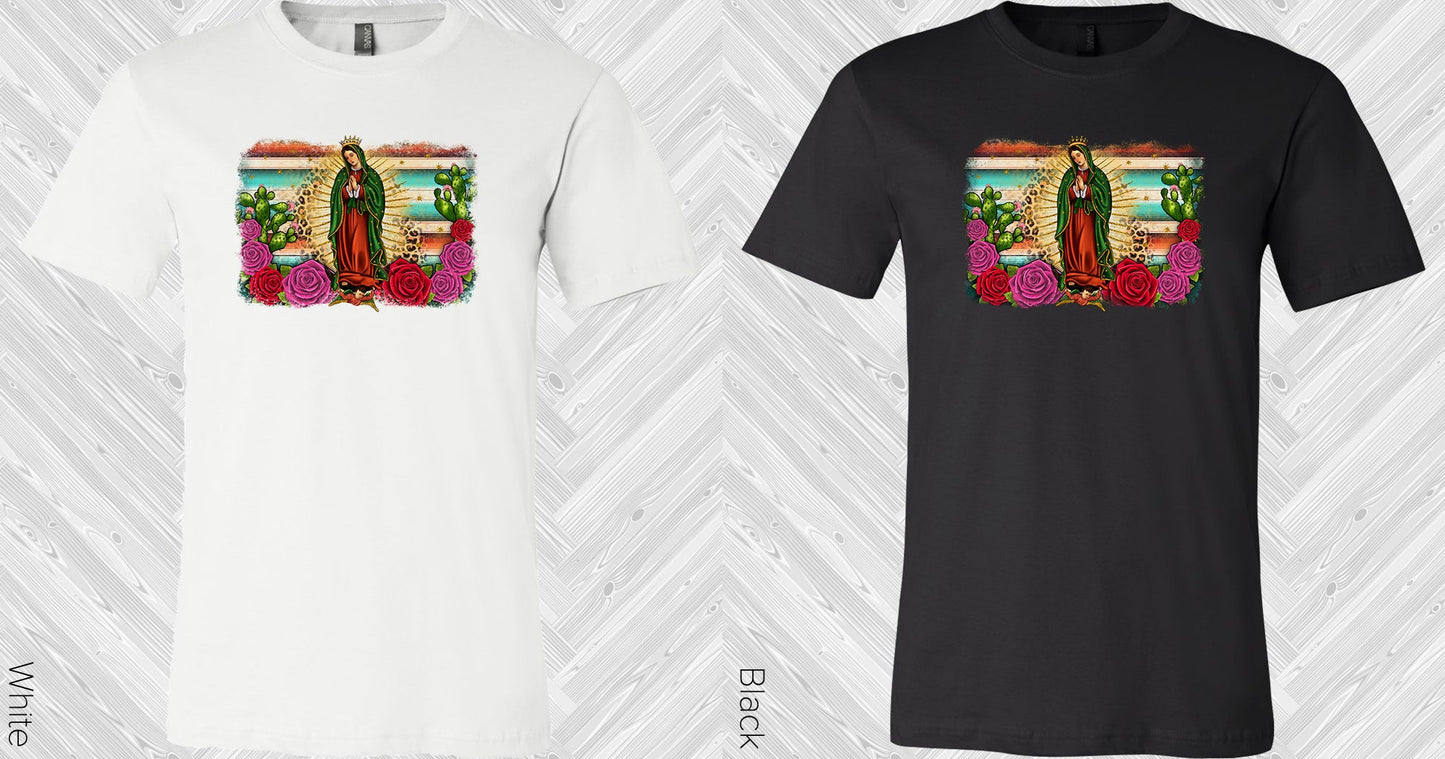 Lady Of Guadalupe Graphic Tee Graphic Tee