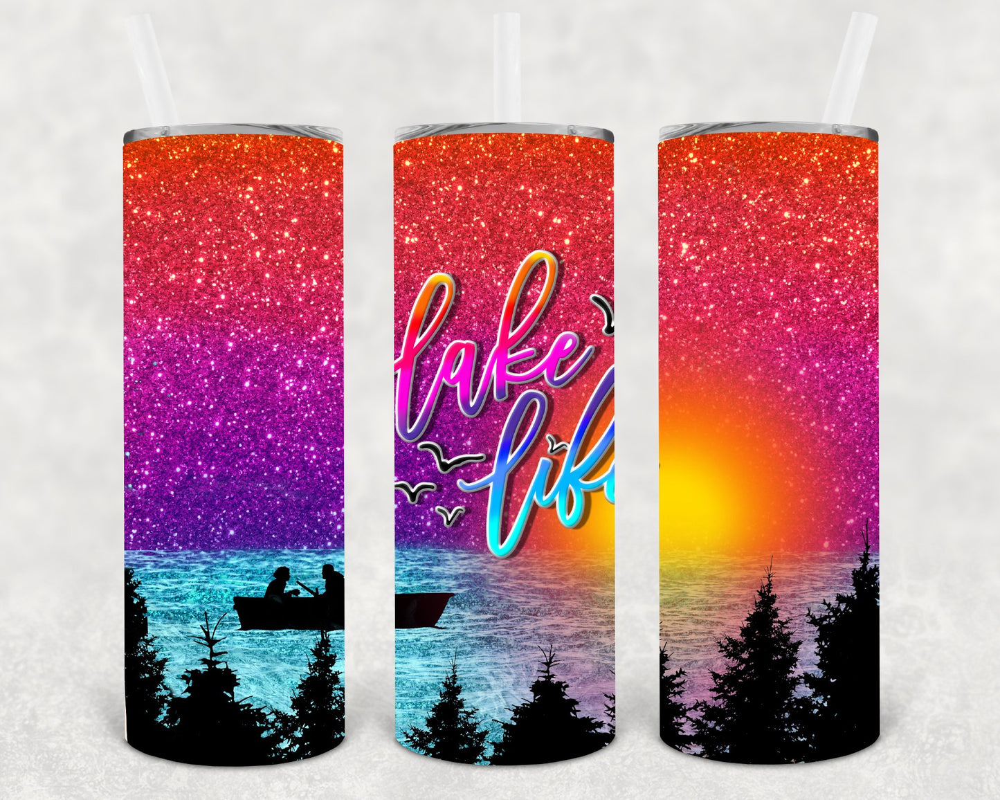 Lake Life 20 Oz Skinny Tumbler