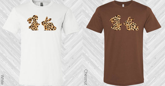 Leopard Bunnies Graphic Tee Graphic Tee