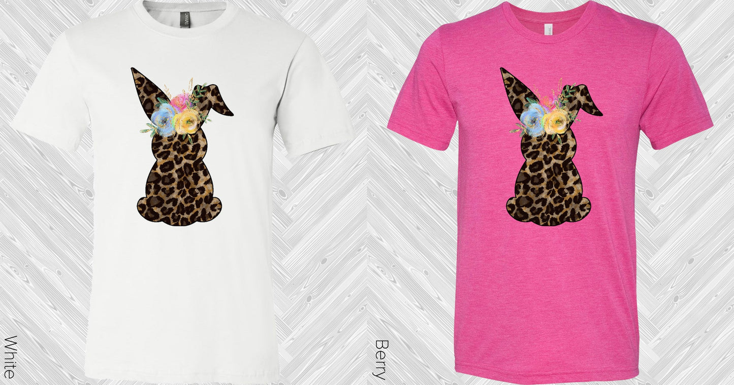 Leopard Bunny Graphic Tee Graphic Tee