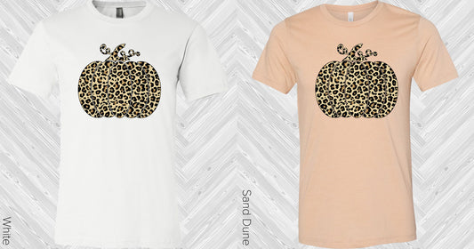 Leopard Pumpkin Graphic Tee Graphic Tee