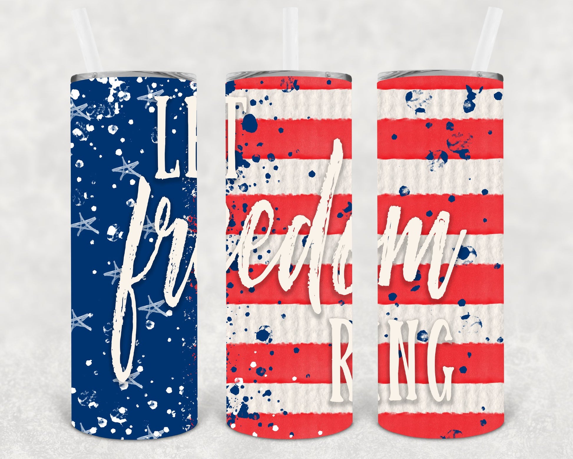 Let Freedom Ring 20 Oz Skinny Tumbler
