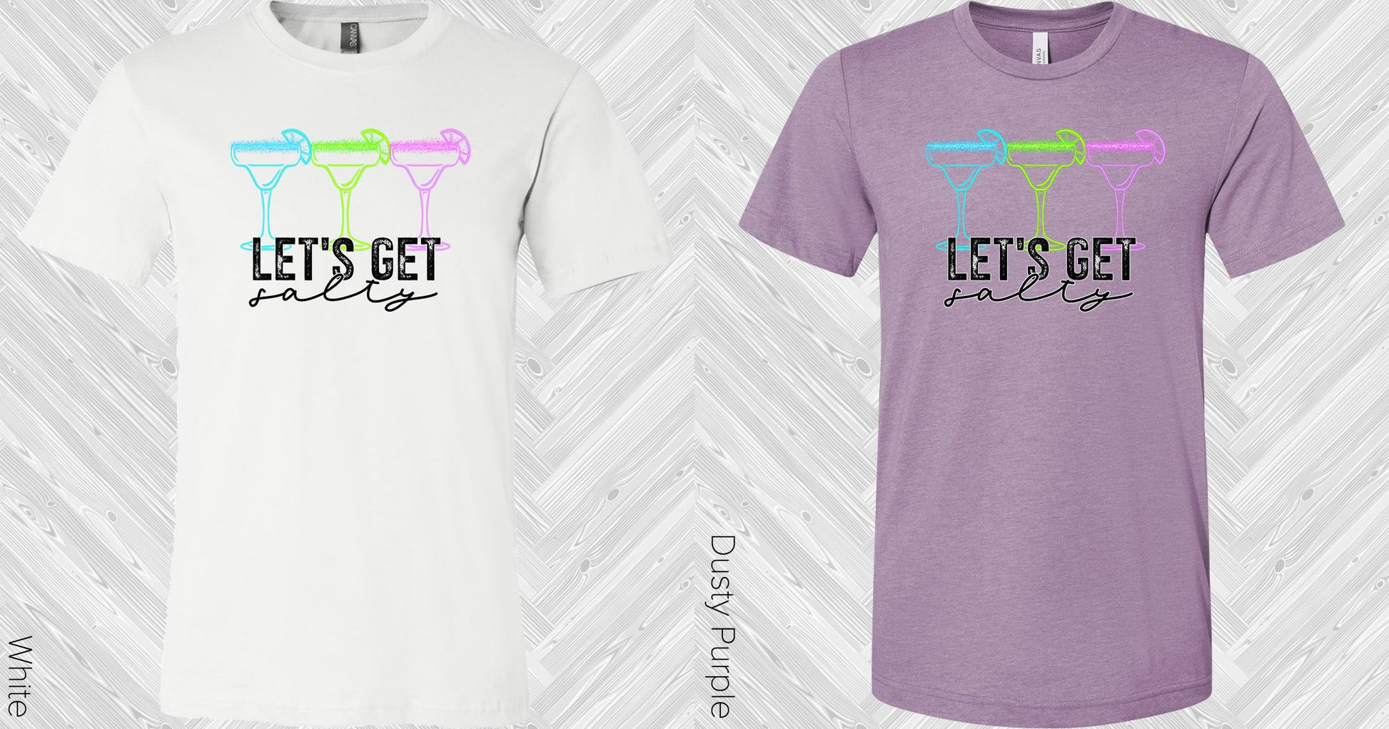 Lets Get Salty Graphic Tee Graphic Tee