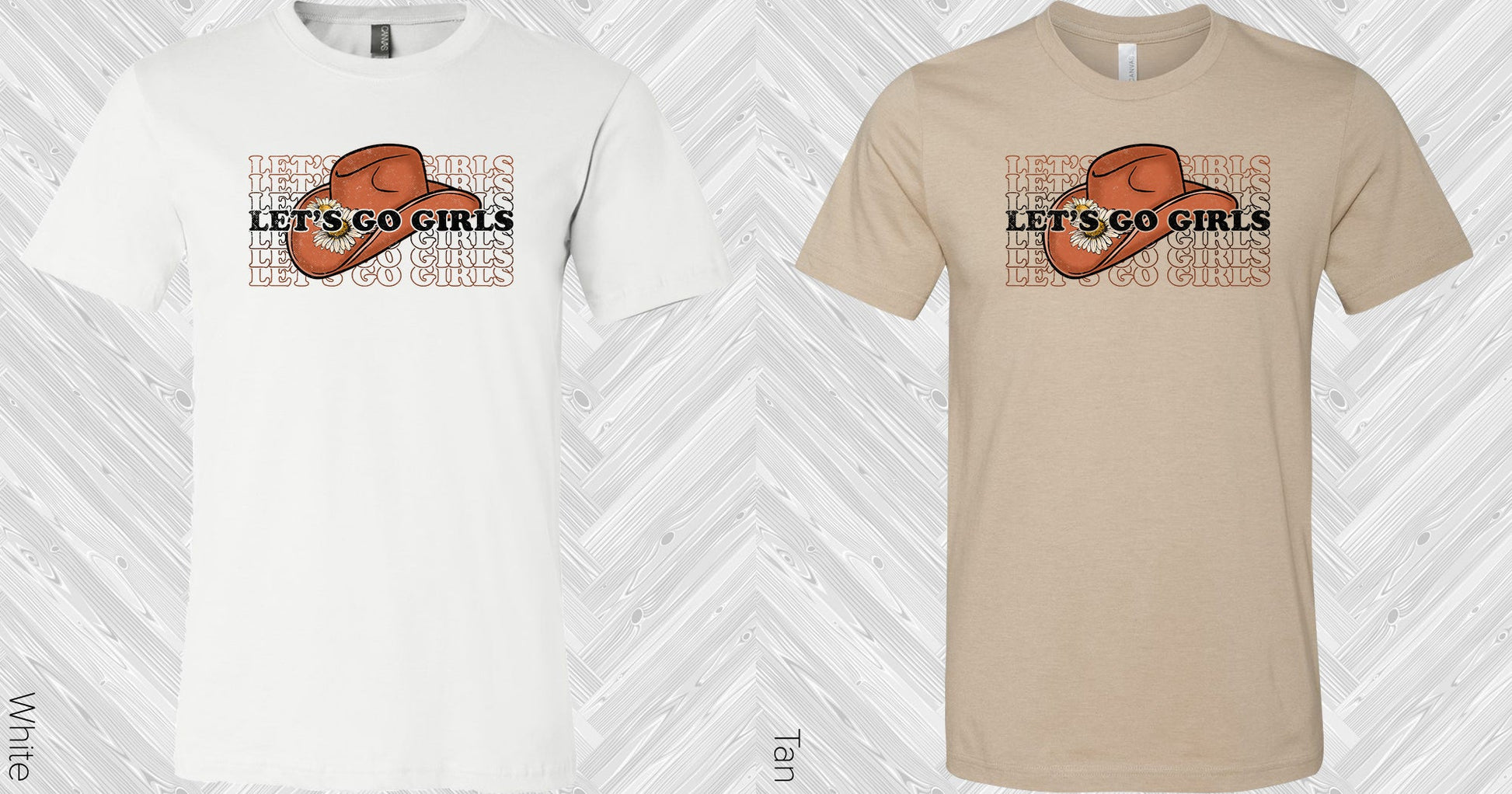 Lets Go Girls Graphic Tee Graphic Tee