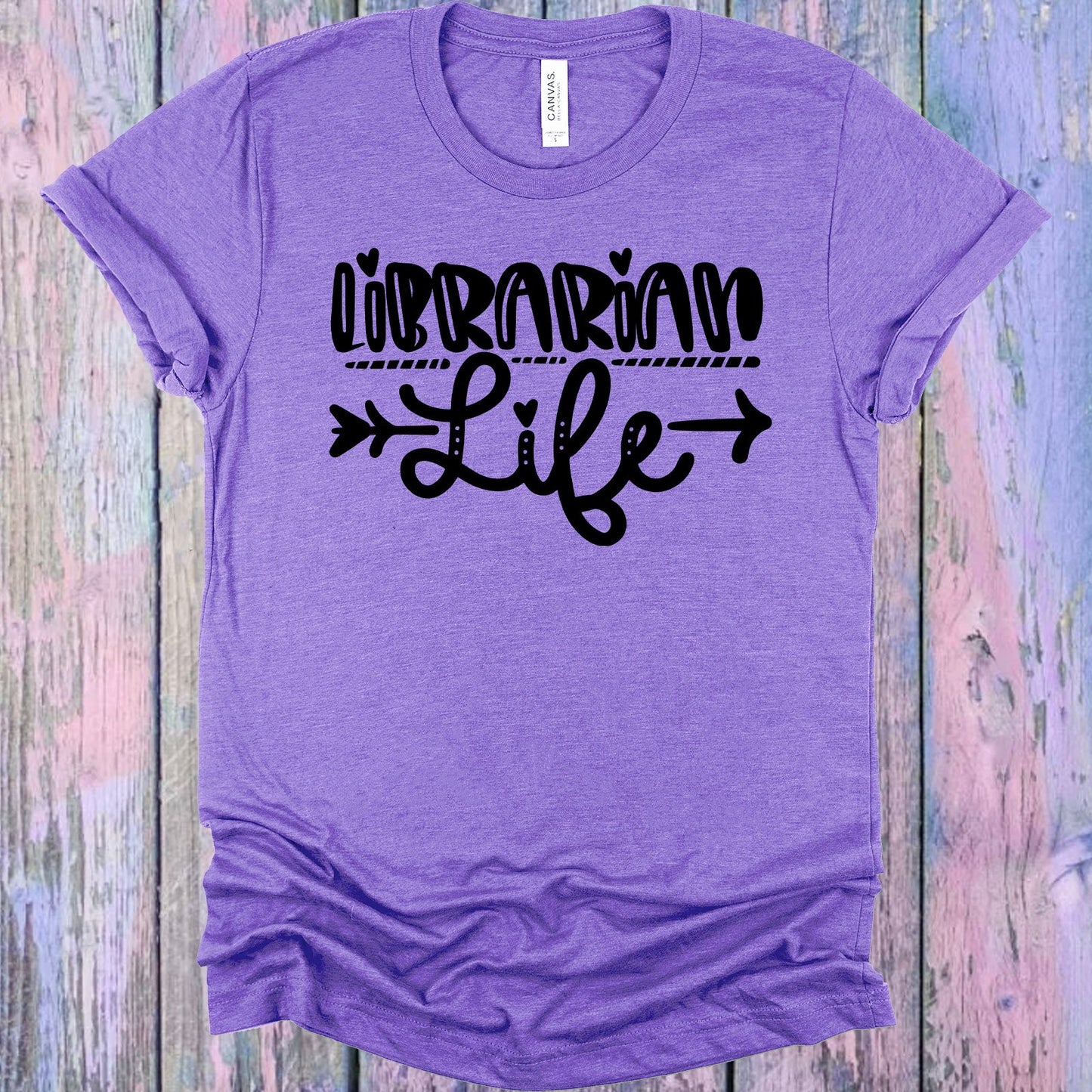Librarian Life Graphic Tee Graphic Tee