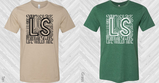 Life Skills Aide Subway Art Graphic Tee Graphic Tee