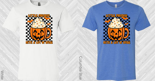 Little Pumpkin With A Lot Of Spice Graphic Tee Graphic Tee