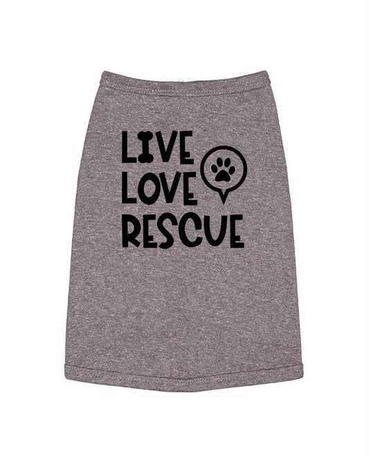 Live Love Rescue Dog Shirt