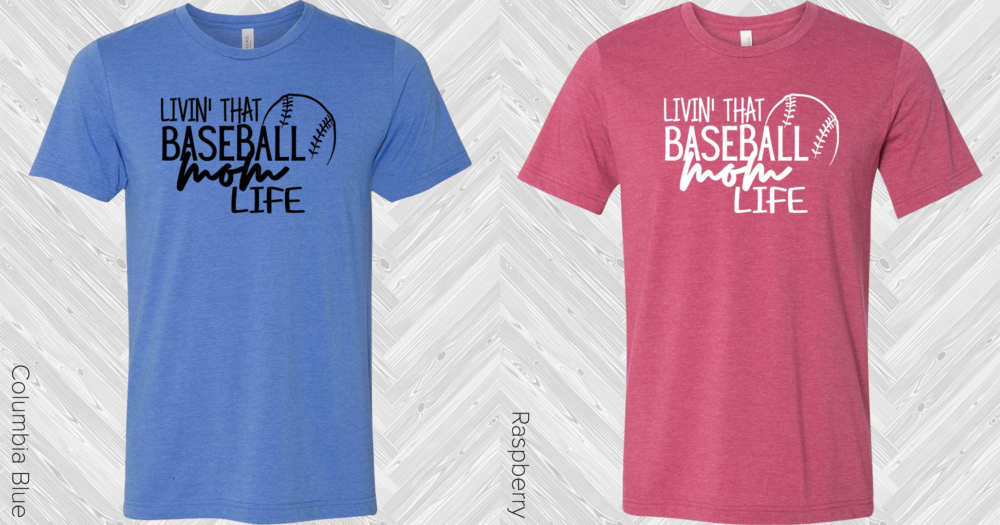 Livin That Baseball Mom Life Graphic Tee Graphic Tee
