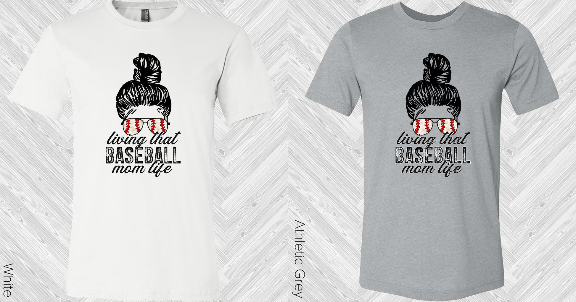 Living That Baseball Mom Life Graphic Tee Graphic Tee