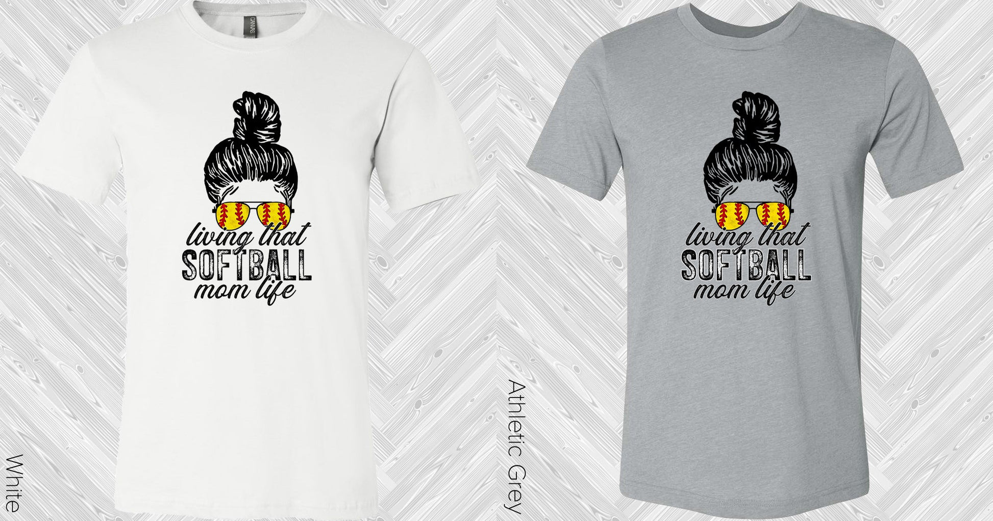 Living That Softball Mom Life Graphic Tee Graphic Tee