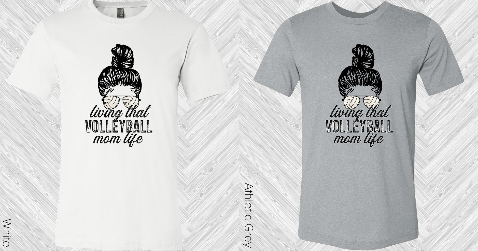Living That Volleyball Mom Life Graphic Tee Graphic Tee