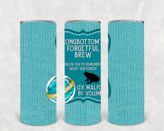 Longbottoms Forgetful Brew 20 Oz Skinny Tumbler