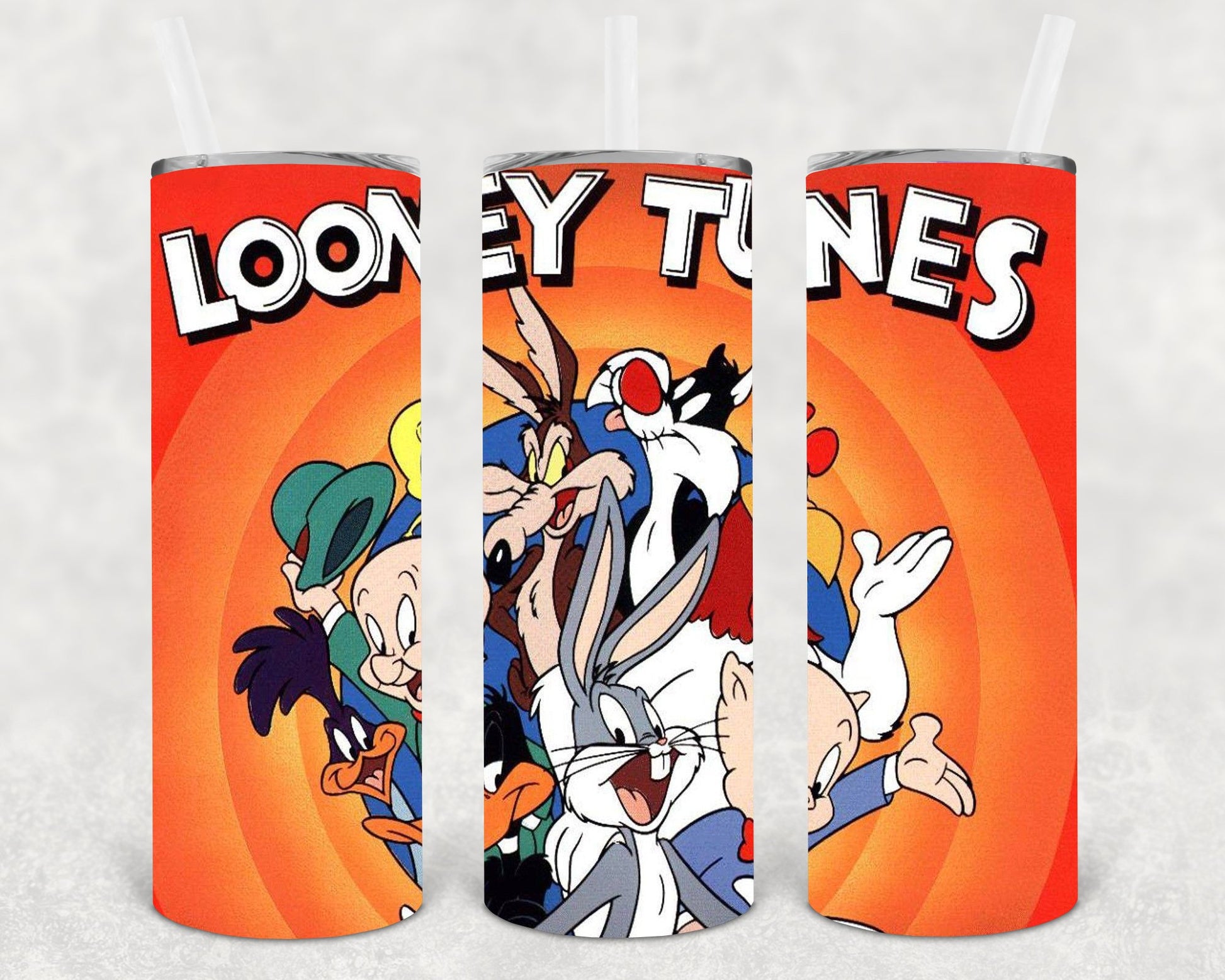 Looney Tunes 20 Oz Skinny Tumbler