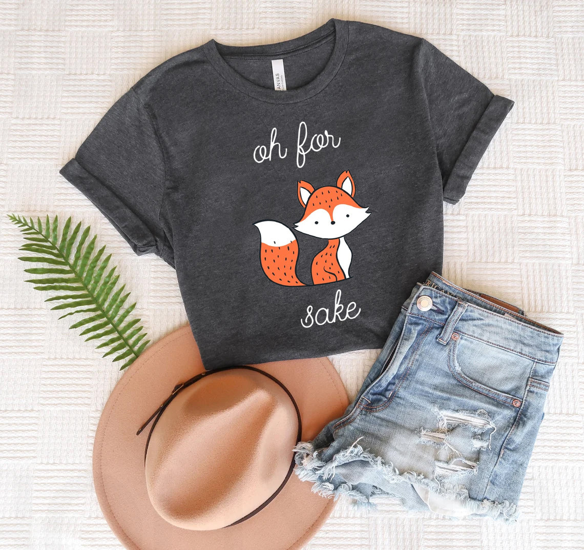Oh for Fox Sake Graphic Tee