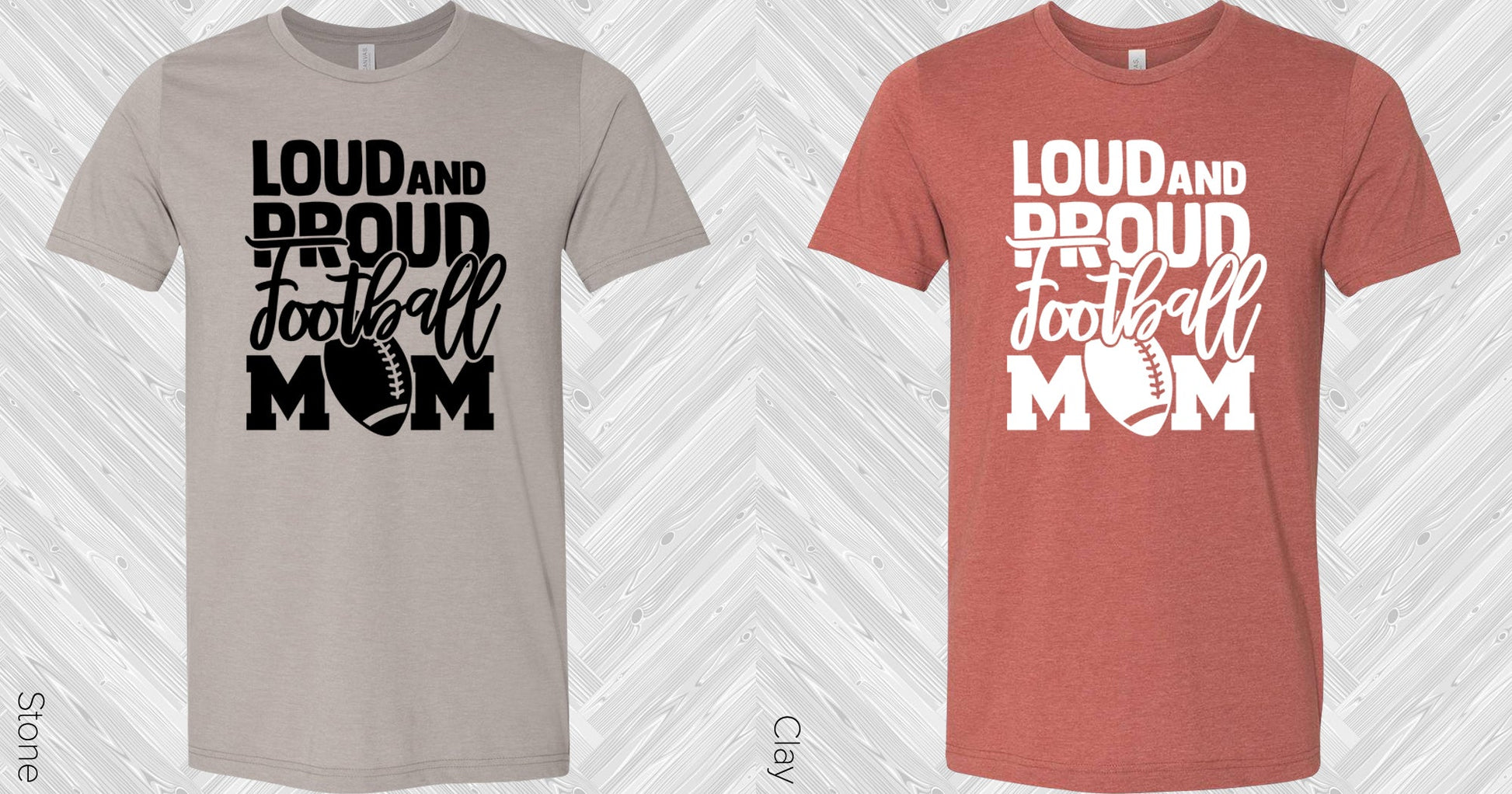 Loud & Proud Football Mom Graphic Tee Graphic Tee