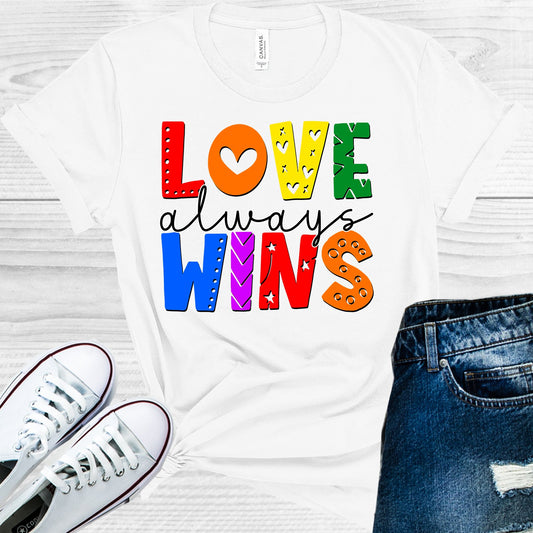 Love Always Wins Graphic Tee Graphic Tee