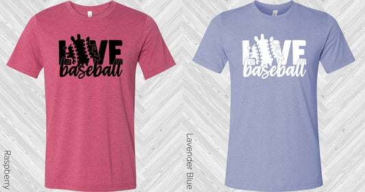 Love Baseball Graphic Tee Graphic Tee