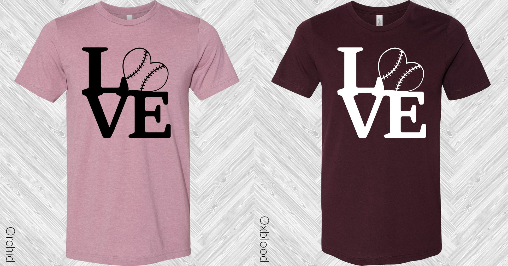 Love Baseball Graphic Tee Graphic Tee